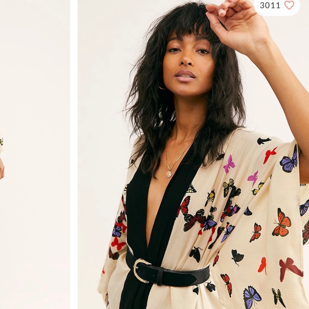 COPY - Free People Butterfly Kisses Kimono